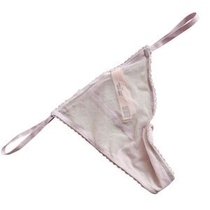 NWT Victoria's Secret Large V-string thong mesh underwear from Lingerie set